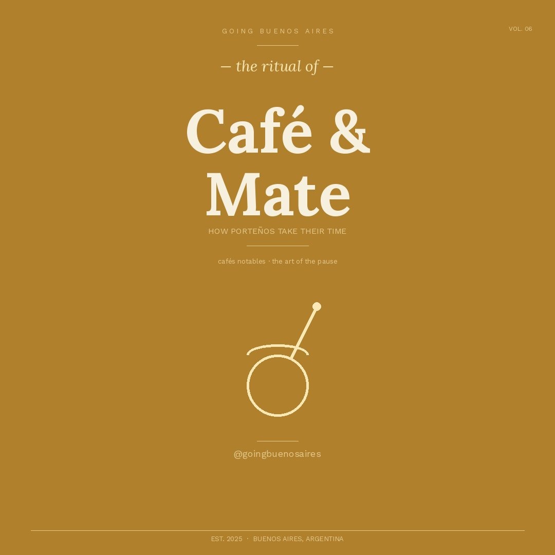 Cafes notables Buenos Aires