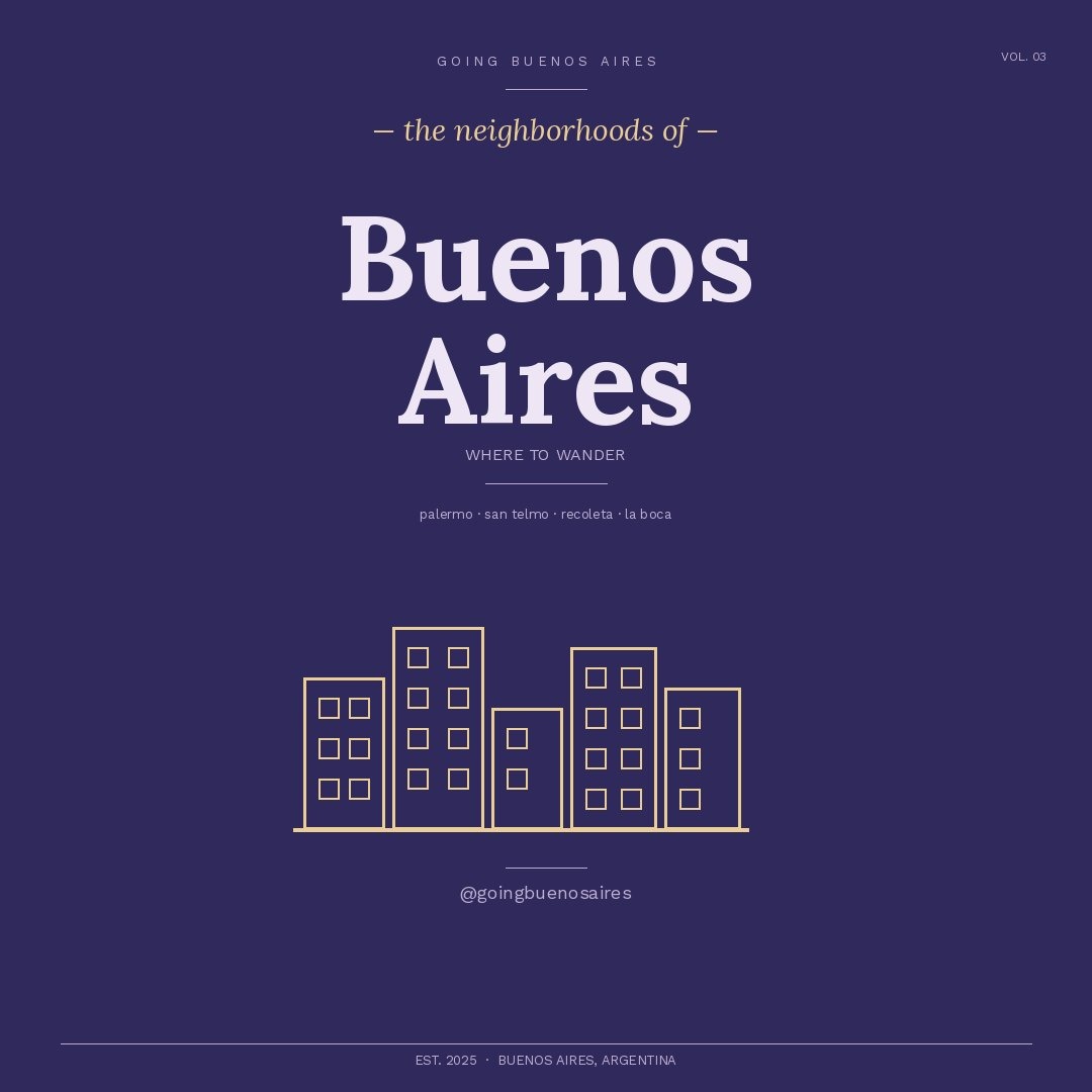 Buenos Aires neighborhoods