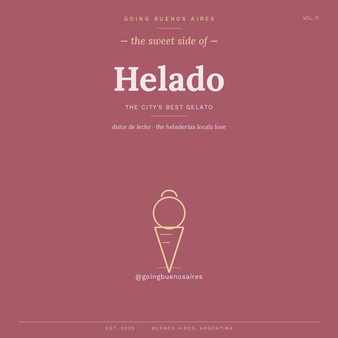 Ice cream Buenos Aires